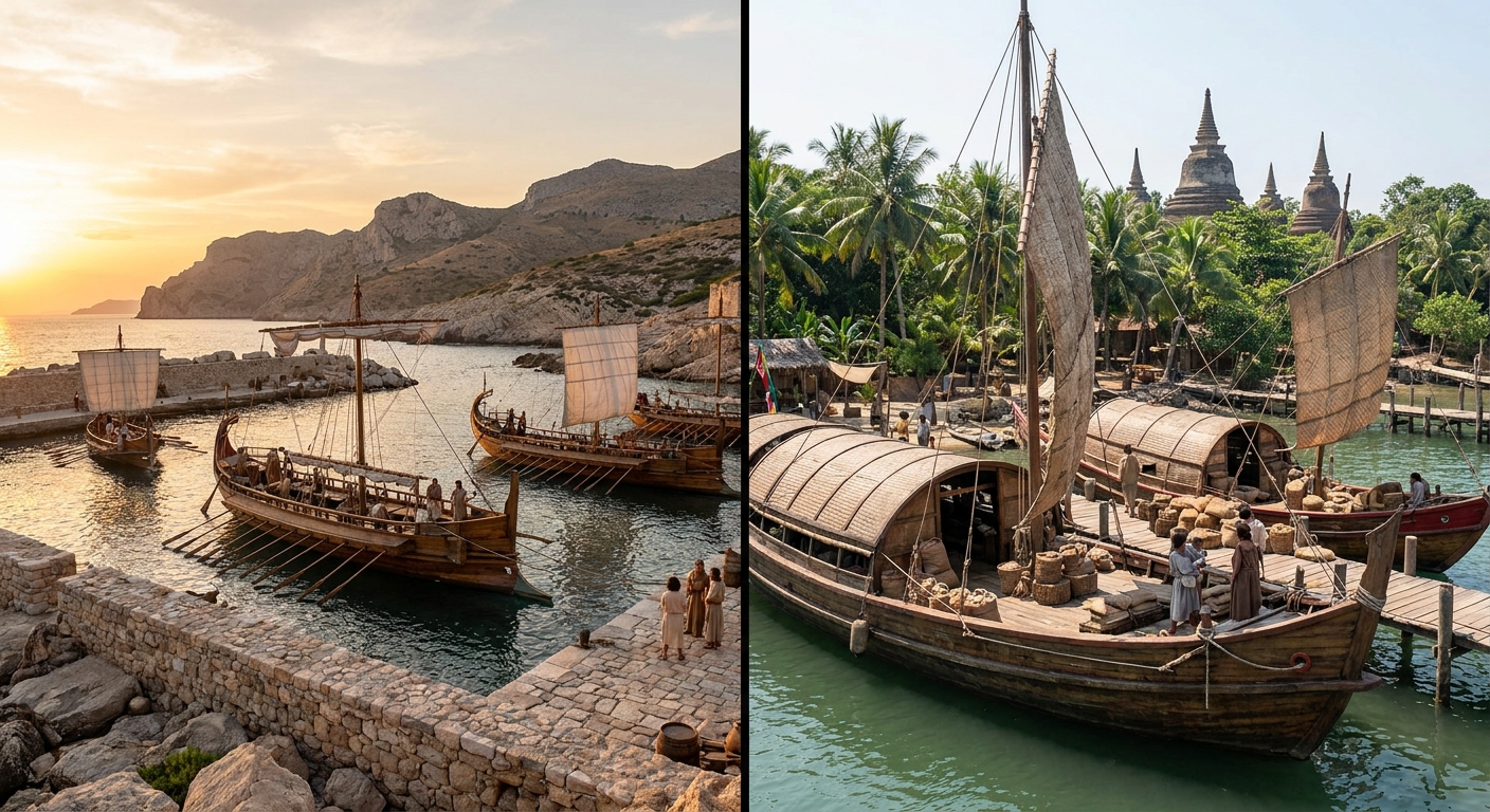 Forgotten Thalassocracies: Comparing the Sea Empires of the Phoenicians and Srivijaya