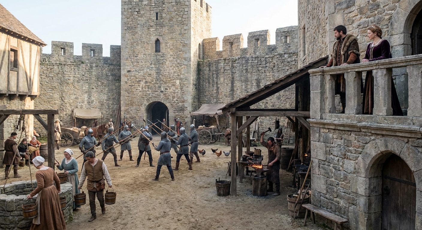 How Castles Actually Worked: A Guided Tour Through Stone, Power, and Everyday Life