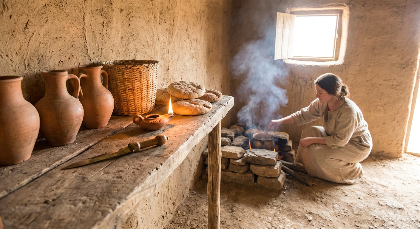 Seven Objects on a Kitchen Shelf: Reconstructing Daily Life in Ancient Mesopotamia